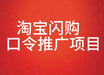 【2025.08.04】淘宝闪购口令推广项目，收益可观，一部手机，一个抖音号即可操作百度网盘免费下载-芽米宝库