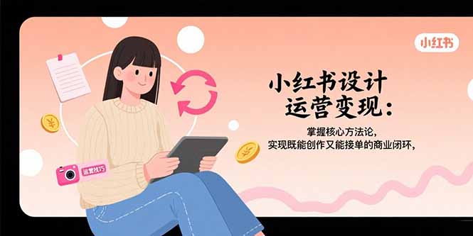 【2025.08.10】小红书设计运营变现：掌握核心方法论，实现既能创作又能接单的商业闭环百度网盘免费下载-芽米宝库