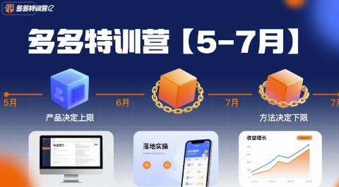 【2025.08.12】多多特训营【5-7月】产品决定上限，方法决定下限，各种玩法技巧落地实操百度网盘免费下载-芽米宝库