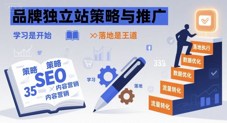 【2025.08.27】品牌独立站策略与推广，学习是开始，落地是王道百度网盘免费下载-芽米宝库